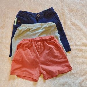 Lot of 3 designer boys shorts Size 6